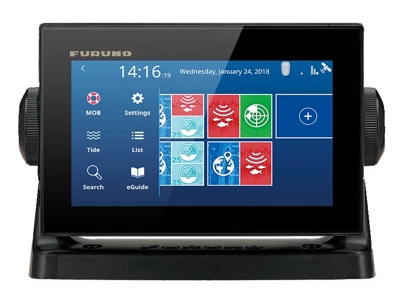 Furuno GP-1871F DB7 Deep Blue CHIRP GPS/Fishfinder TM150M Package