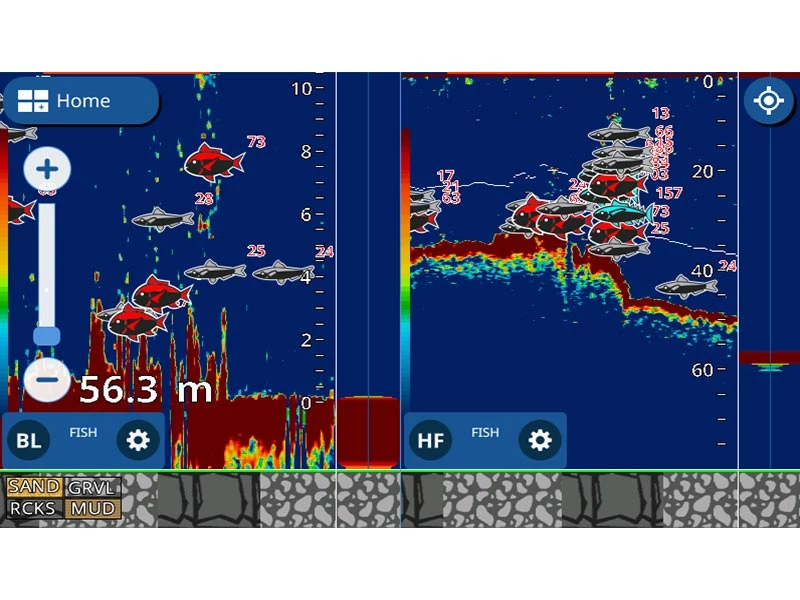 Furuno GP-1871F DB7 Deep Blue CHIRP GPS/Fishfinder TM150M Package - Image 6